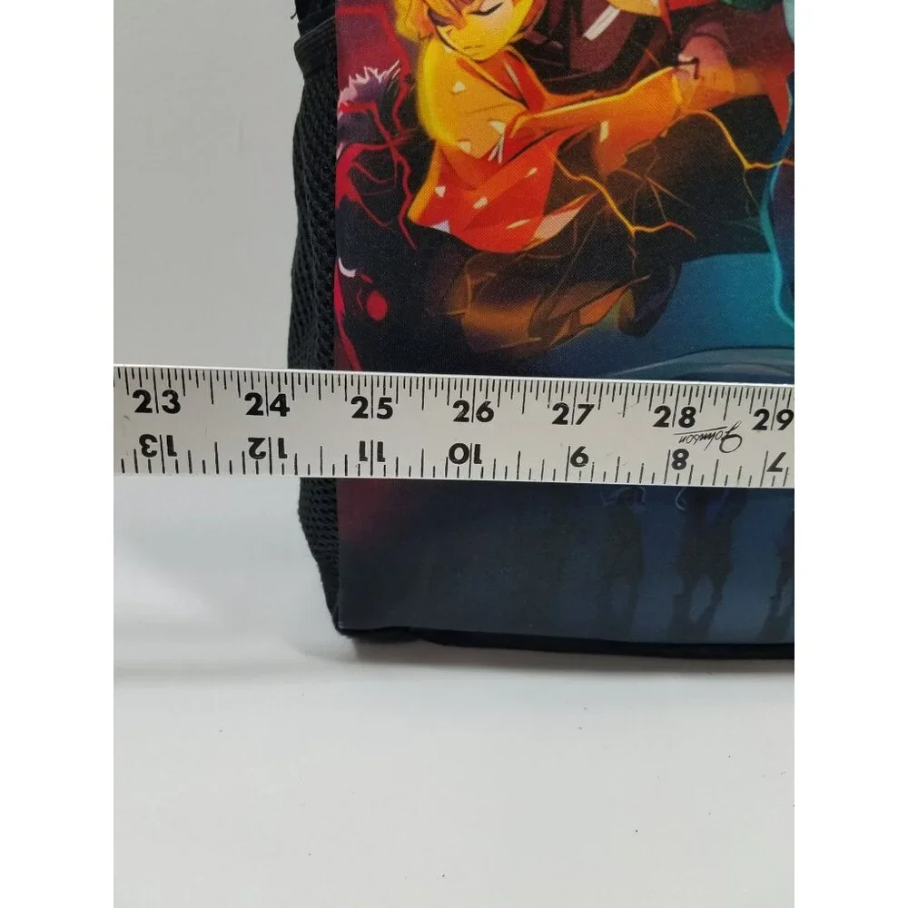 Demon Slayer Anime Backpack With Tanjiro & Characters Print 17